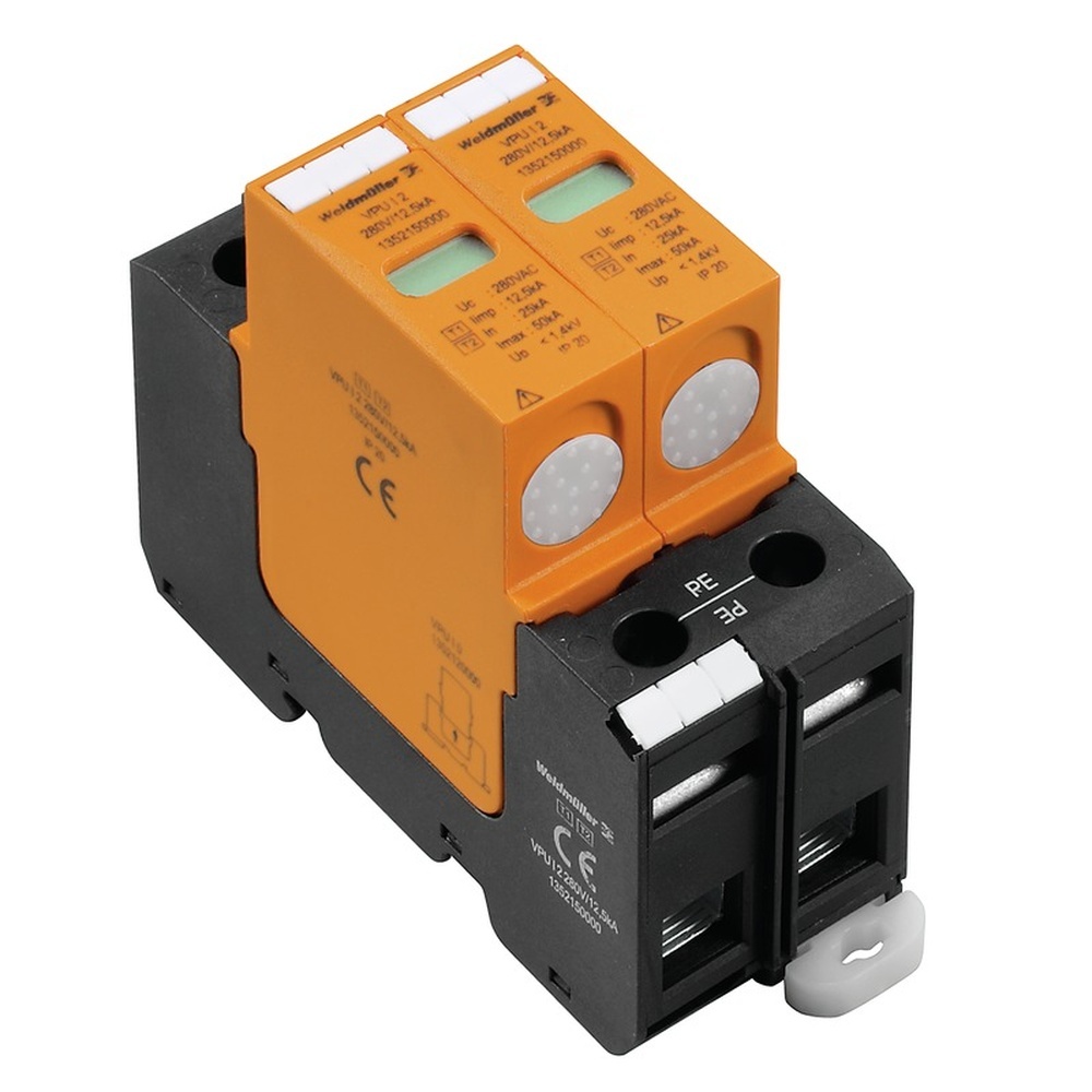 Weidmüller Überspannungsableiter 1352150000 Typ VPU I 2 280V/12,5KA