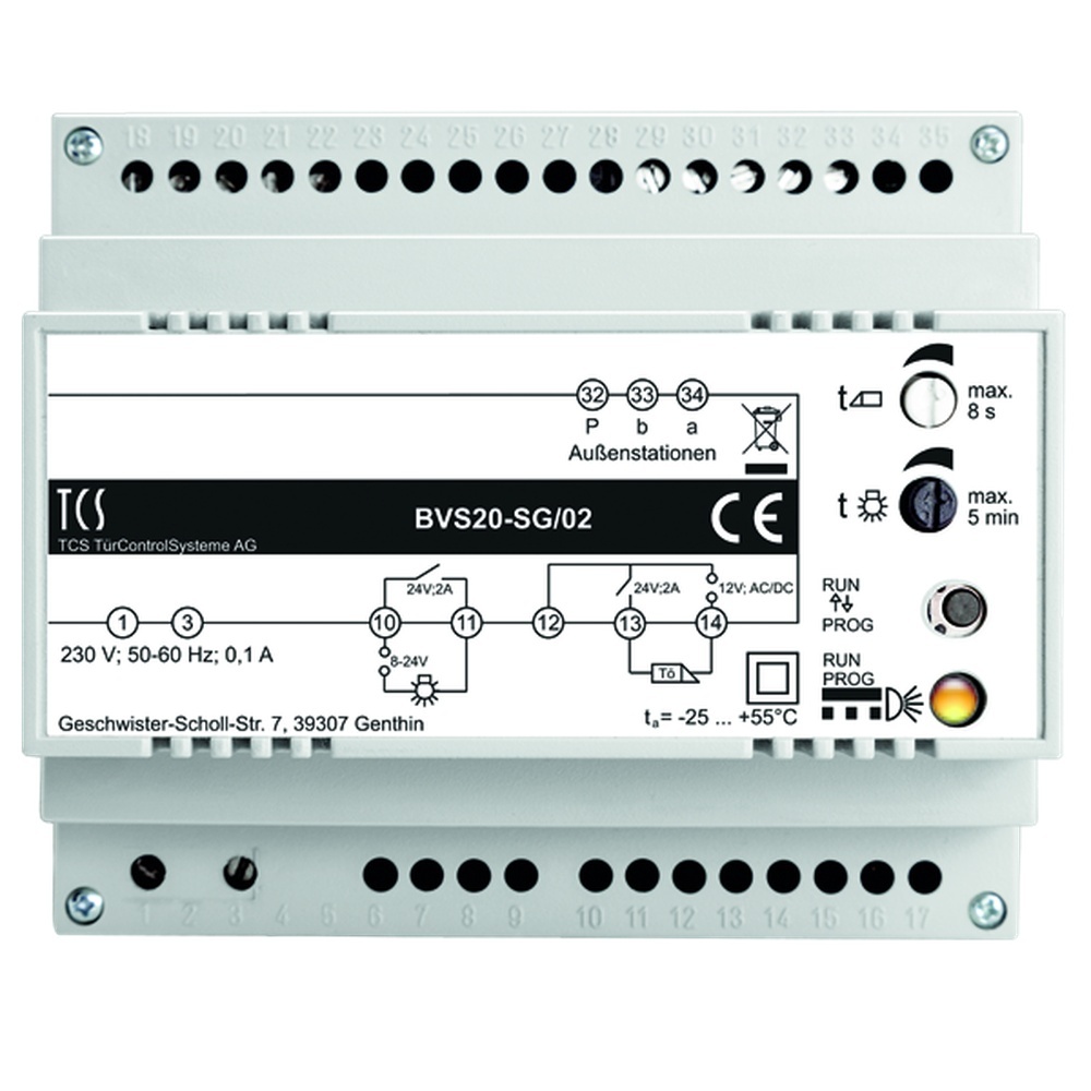 TCS Versorgungs und Steuergerät BVS20-SG/02
