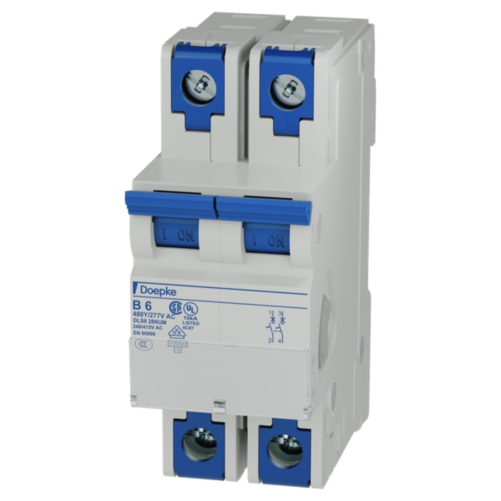 Doepke LS Schalter 2p B Char 09842013 Typ DLS 8 2B6UM