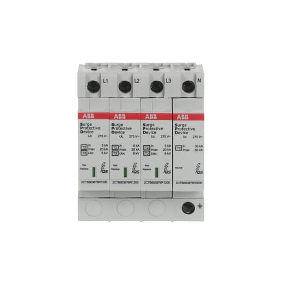 ABB Überspannungsableiter für Energietechnik Stromversorgung 2CTB803973R1200 Typ OVR T2-T3 3N 20-27