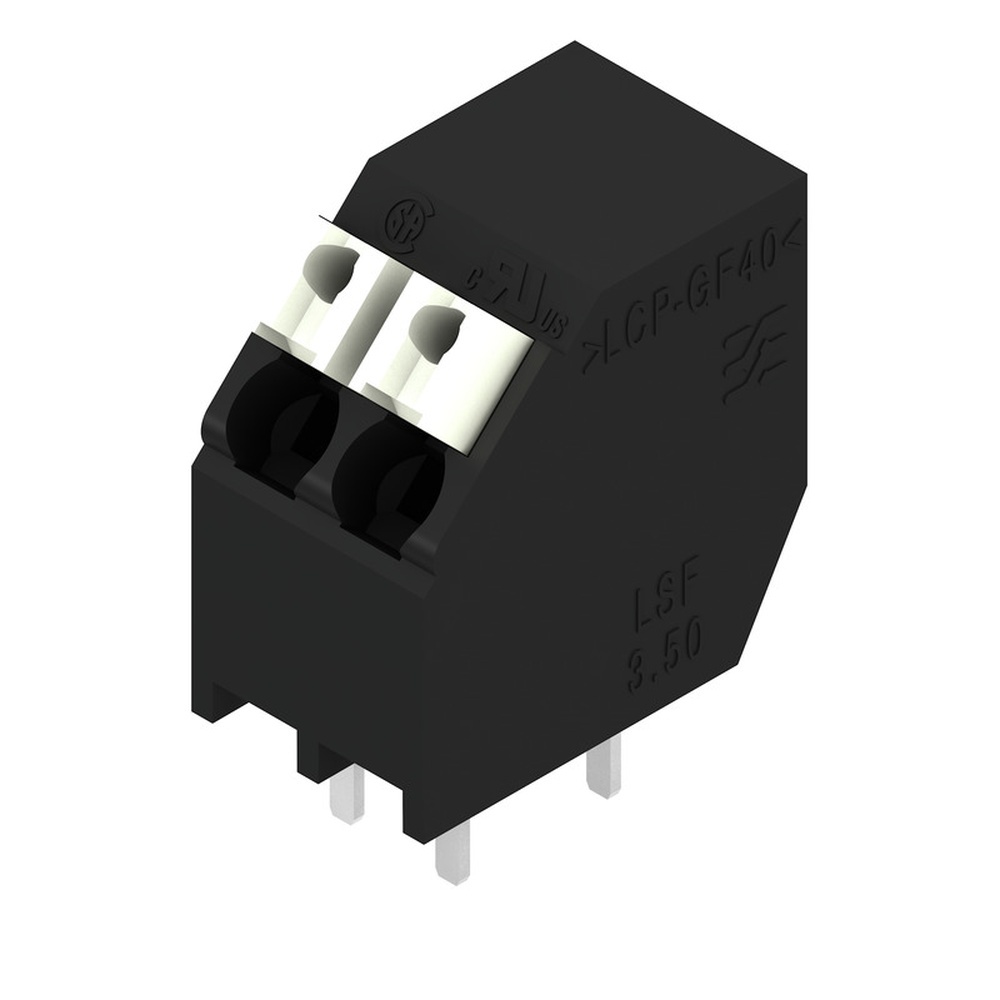 Weidmüller Leiterplattenklemme 1887340000 Typ LSF-SMT 3.50/02/135 3.5SN BK RL