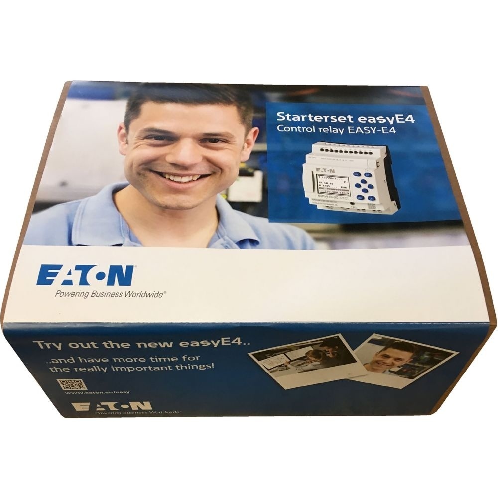 Eaton Bundle bestehend aus EASY E4 AC 12RC1 und EASY COM SWD C1 199511 Typ EASY-BOX-E4-AC-SWD1