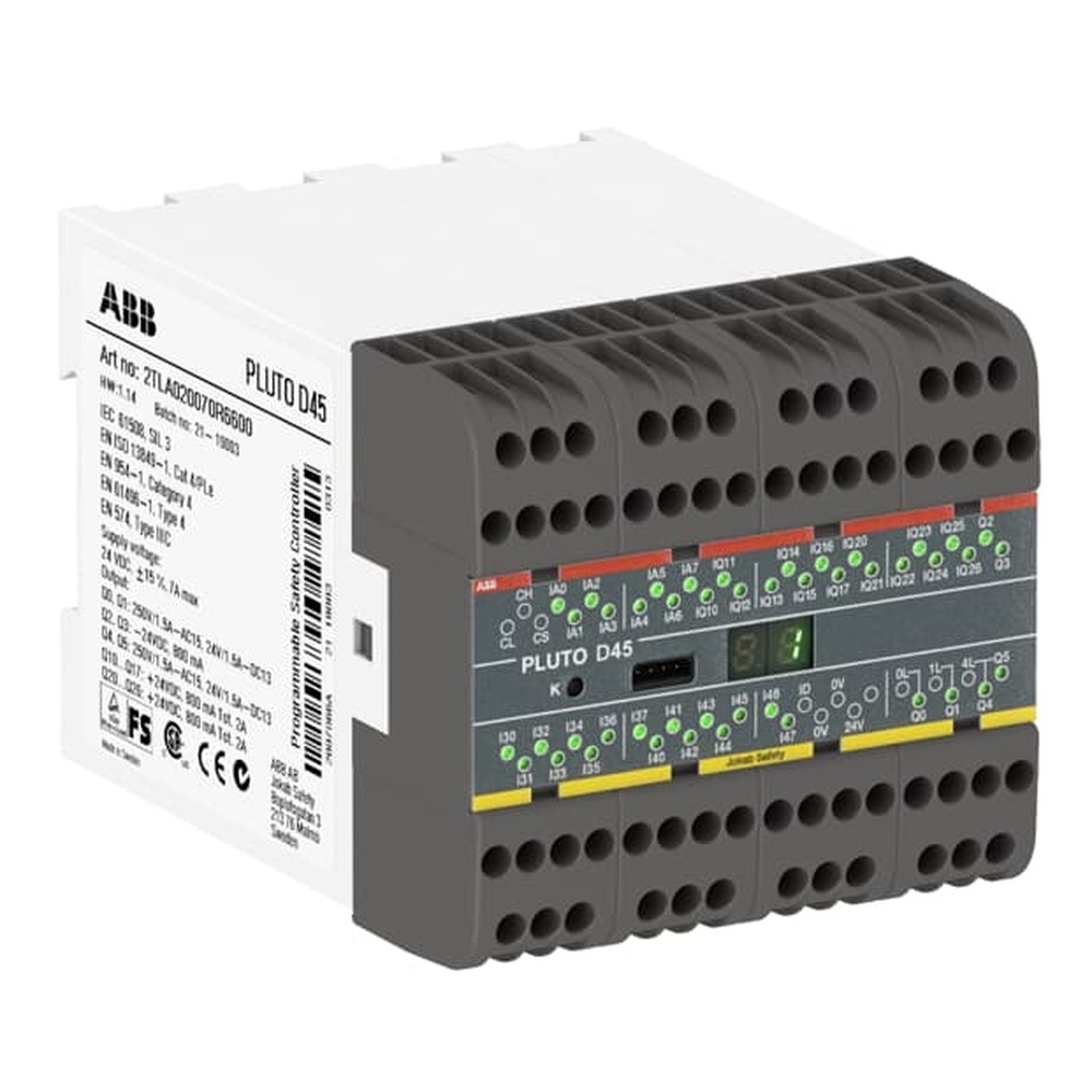 ABB Sicherheits SPS 2TLA020070R6601 Typ Pluto D45 Harsh Env