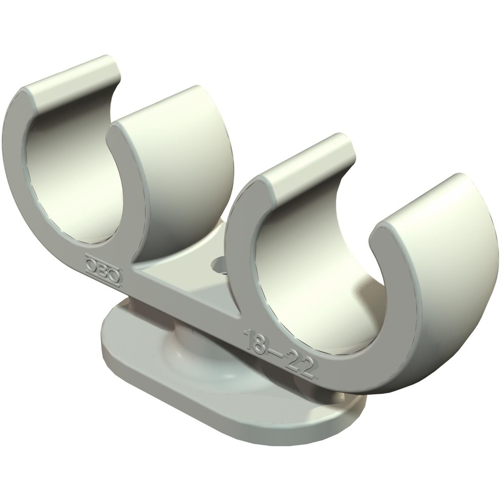 OBO Bettermann Sockel-Klemmschelle 2140683 Typ 2962 2x16 OBO Bettermann Sockel-Klemmschelle 2140683 Typ 2962 2x16