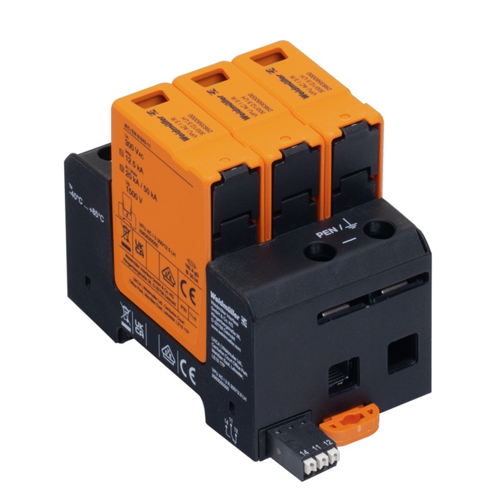 Weidmüller Überspannungsableiter 2983560000 Typ VPU AC I 3 R 300/12.5 LH