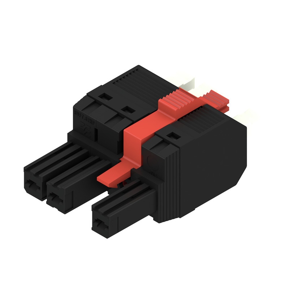 Weidmüller Leiterplattensteckverbinder 2549360000 Typ BVFL 7.62HP/03/180MF2 SN BK BX