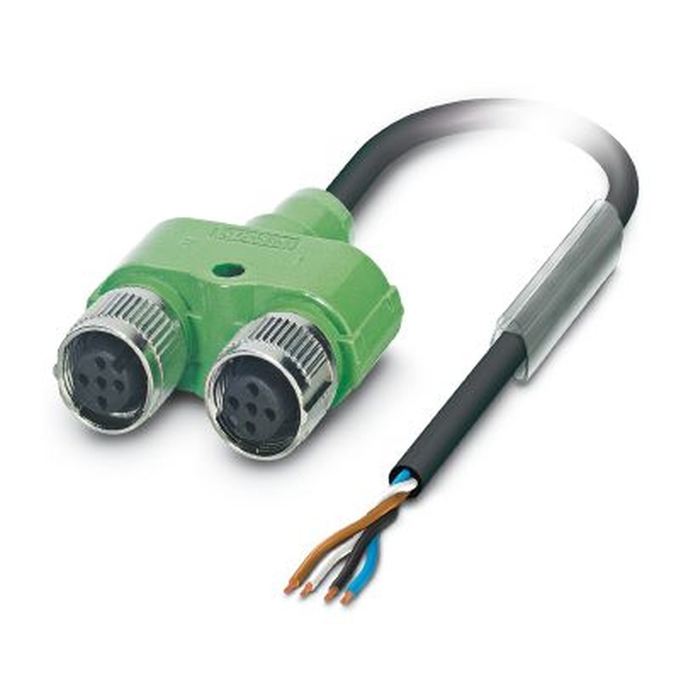 Phoenix Contact Sensor Aktor Kabel 1436165 Typ SAC-4PY- 1,5-PUR/2XF