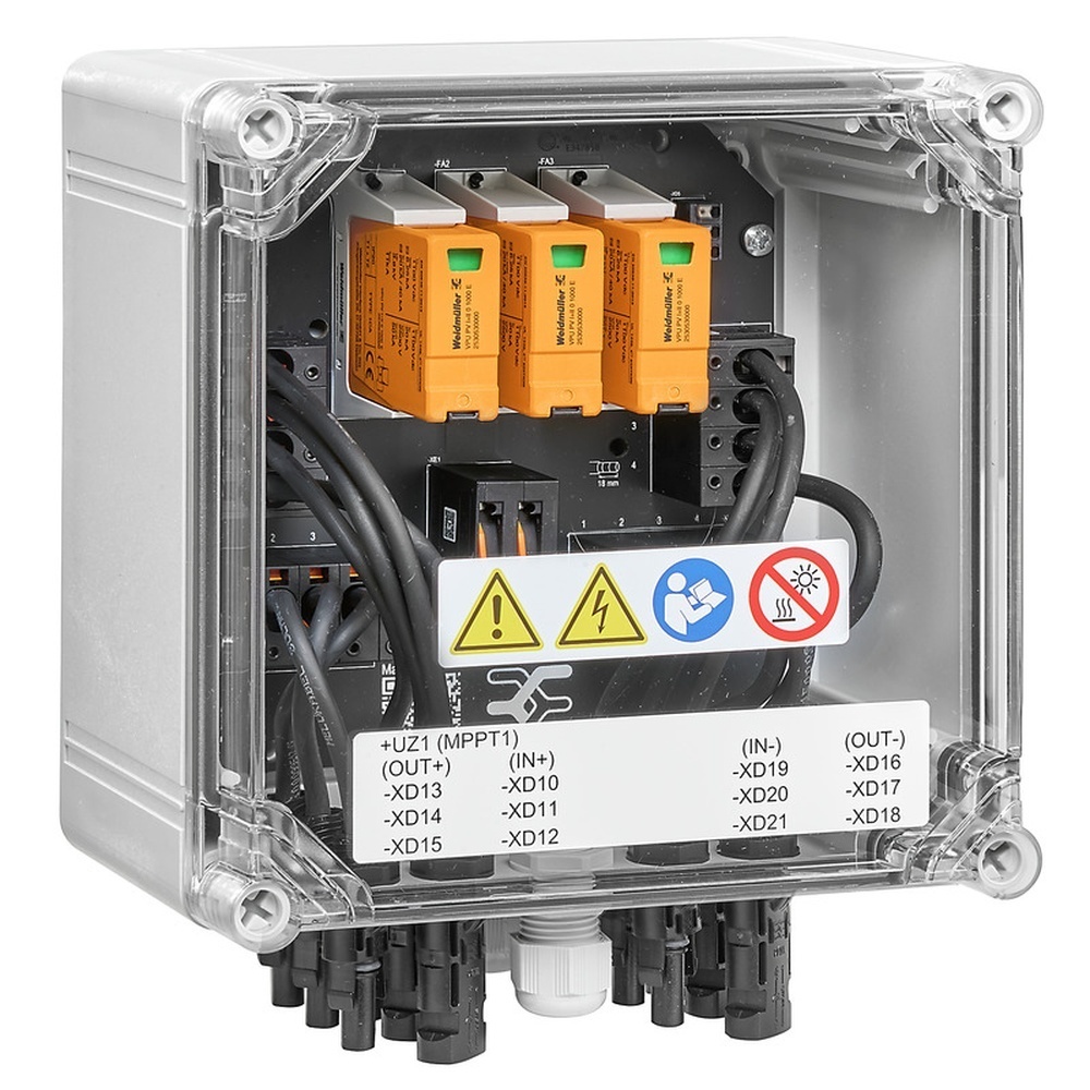 Weidmüller Generatoranschlusskasten 2890440000 Typ PVN DC 3I 3O 1MPP SPD1R WM4 11