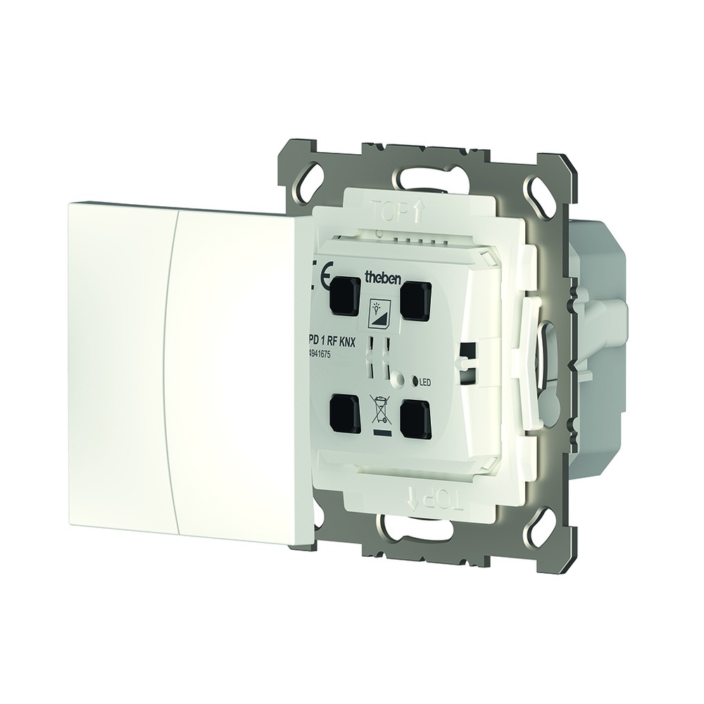 Theben KNX Funk Taster 4941675 Typ PD 1 RF KNX