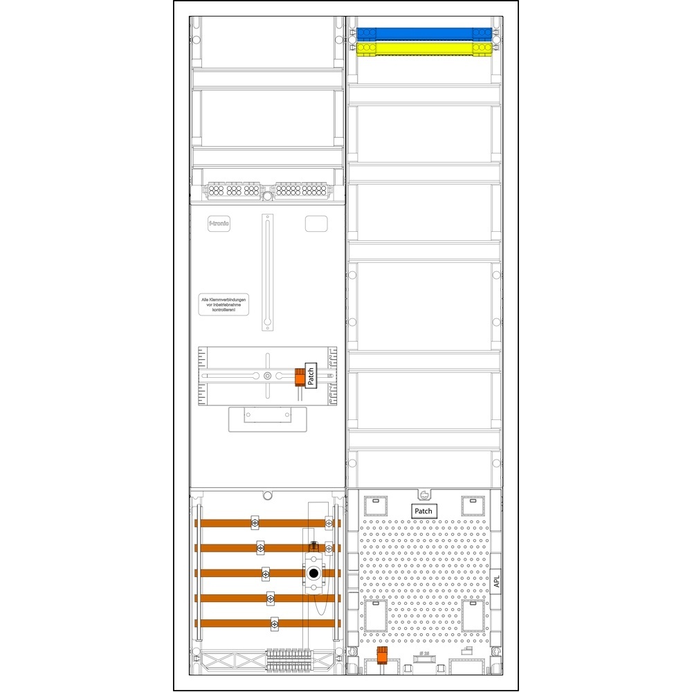 f-tronic Komplettschrank 7190053 Typ 3HZ721APZD01