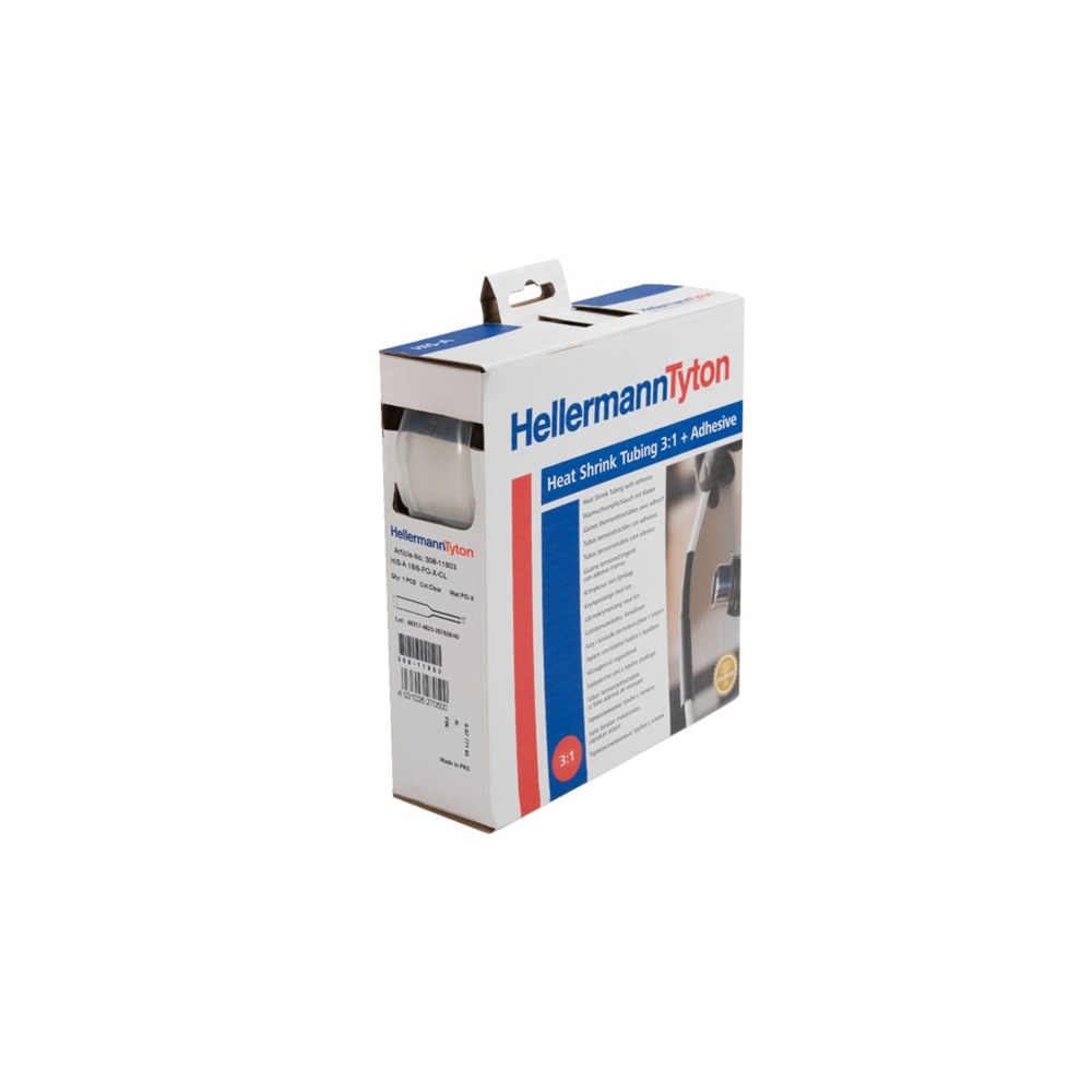 Hellermann Warmschrumpfschlauch 308-10303 Typ HIS-A-3/1 PO-X CL 10
