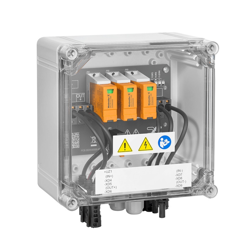 Weidmüller Generatoranschlusskasten 2866300000 Typ PVN1M1I2SXFXV1O2TXPX11