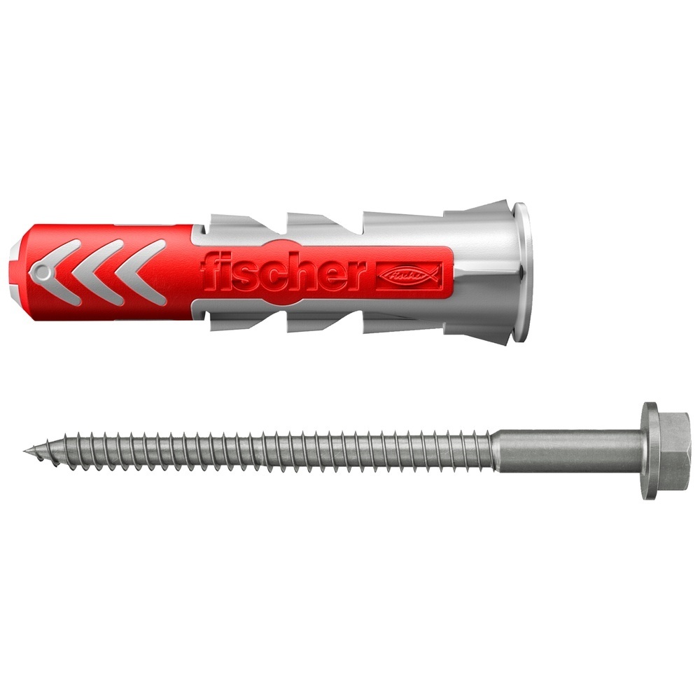 Fischer DuoPower 535488 Typ DUOPOWER 10X50 S A4 K NV DÜBEL/SCHRAUBE