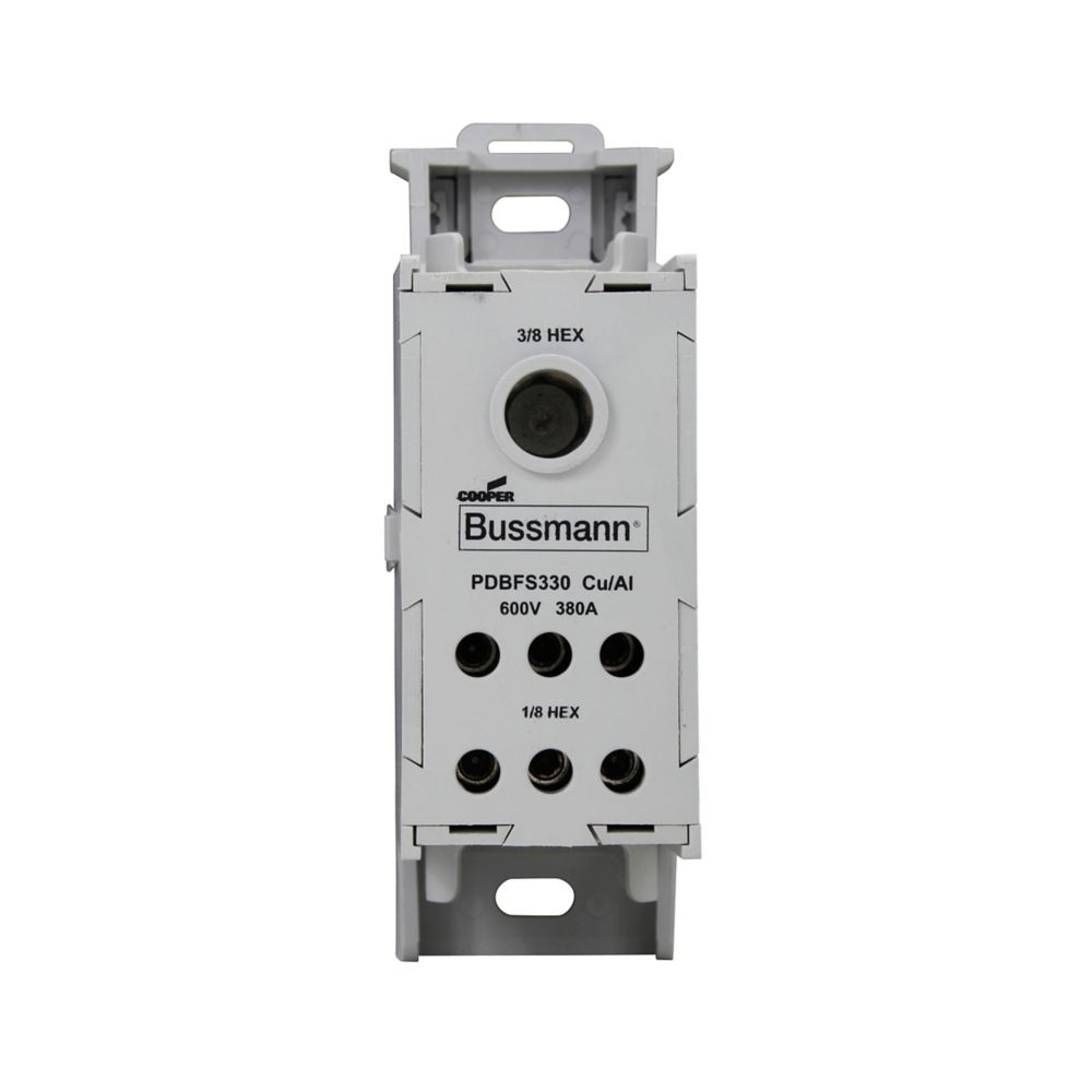 Eaton Verteilerblock PDBFS330 Typ TERMINAL BLOCK 380A, 2 IN, 6 OUT.