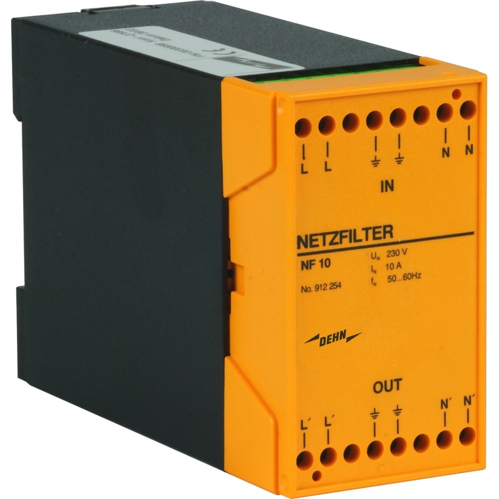 Dehn + Söhne Netzfilter 912254 Typ NF 10