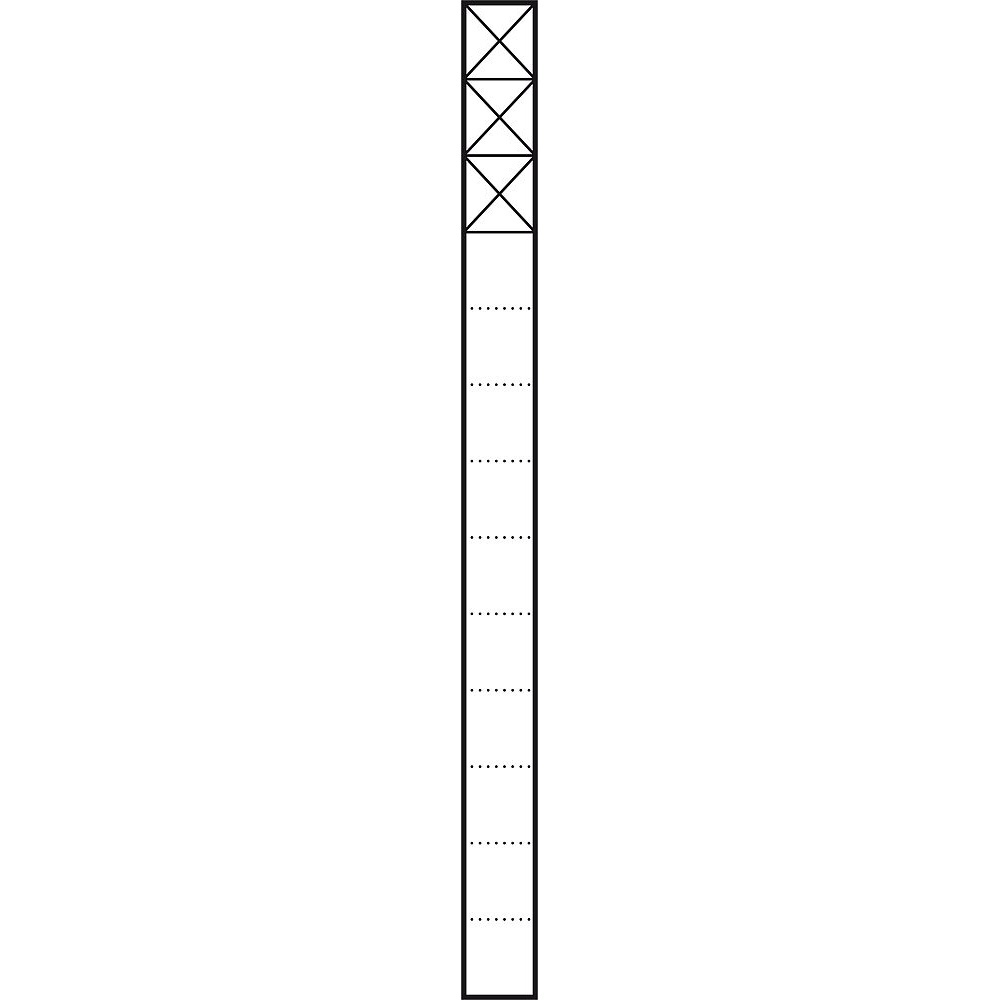 Siedle Kommunikations Stele 200023972-00 Typ KSF 613-3 W