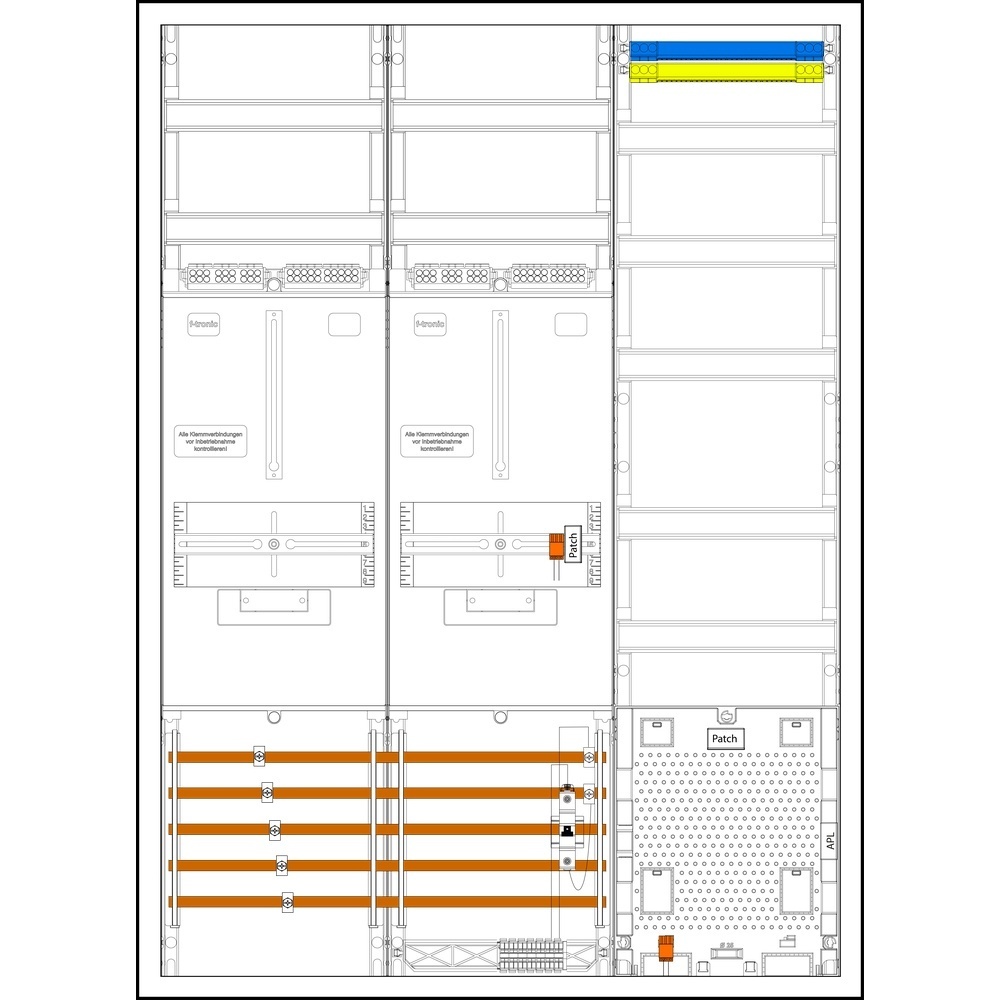 f-tronic Komplettschrank 7190485 Typ 3HZ732APZB6