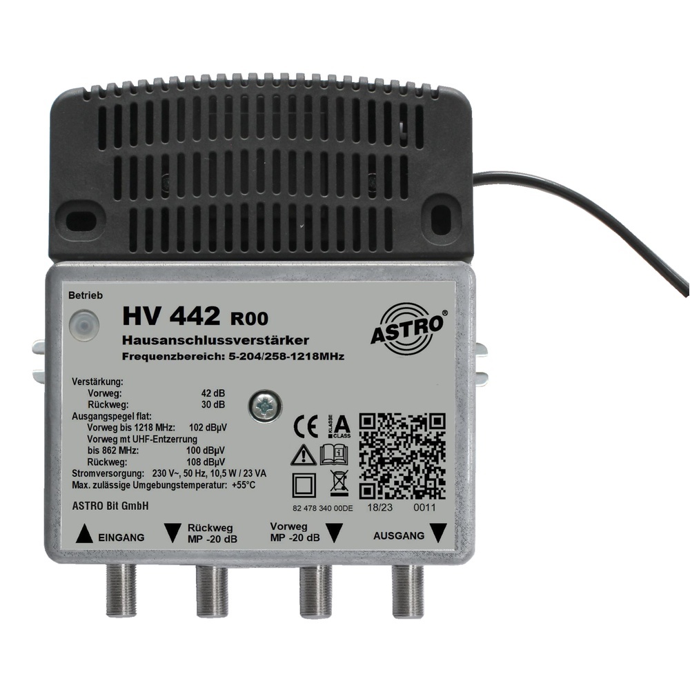 Astro Breitbandverstärker 00217445 Typ HV 442