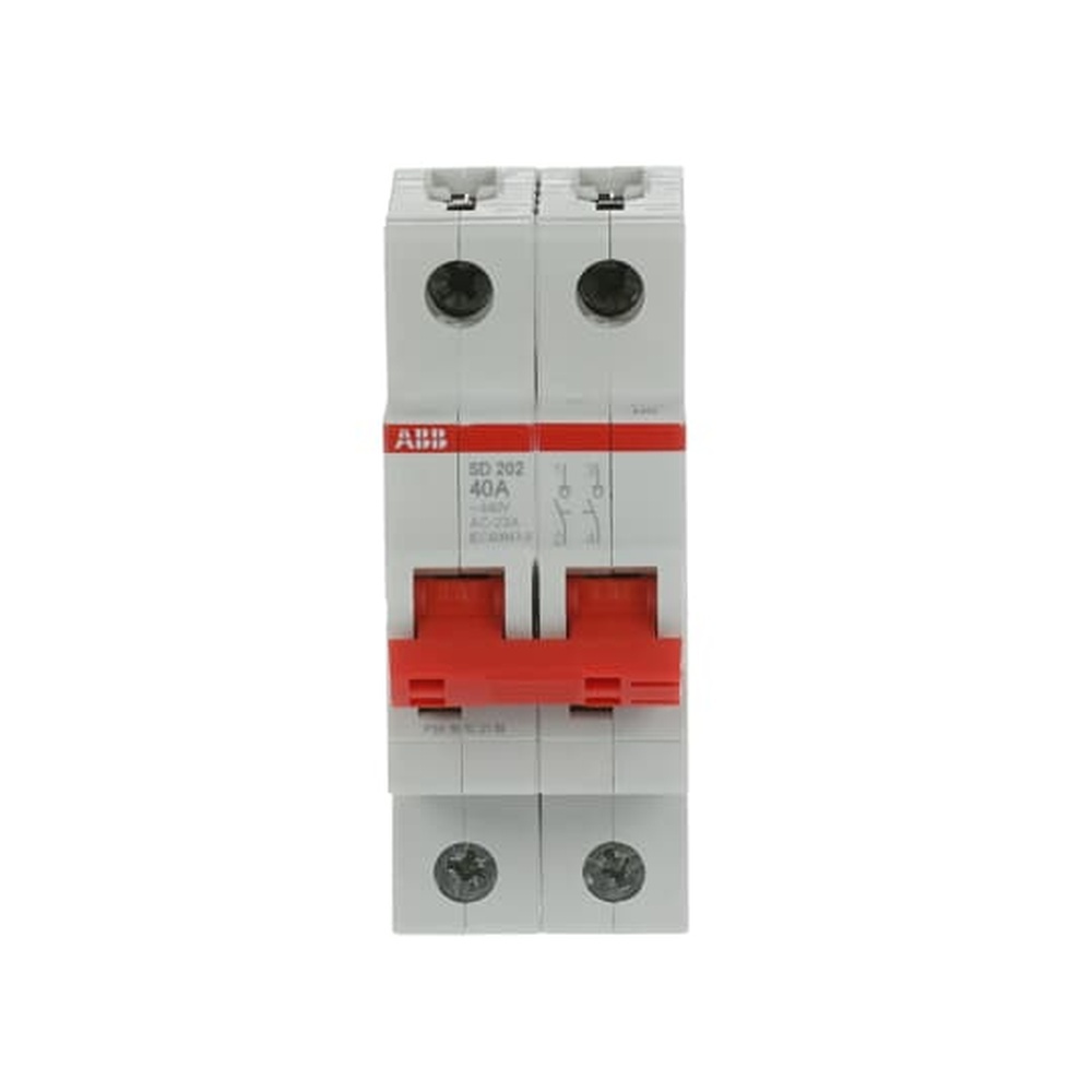 ABB Schalter für Reiheneinbau 2CDD282101R0040 Typ SD202/40