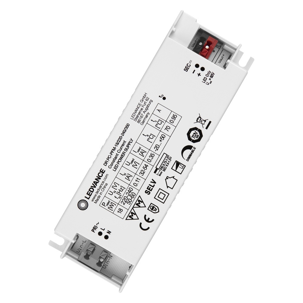 Ledvance Osram LED Betriebsgerät 239838 Typ DR-PC-PFM-18/220-240/350-10X1