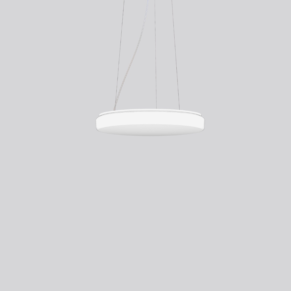 RZB Anbauleuchte Flat Polymero Kreis Slim 312241.002.1.76