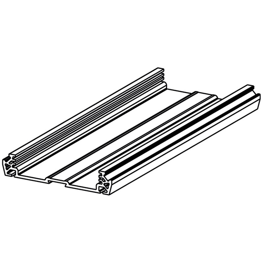 Weidmüller Strangprofil 4183130000 Typ PF RS 80 GR 2000MM