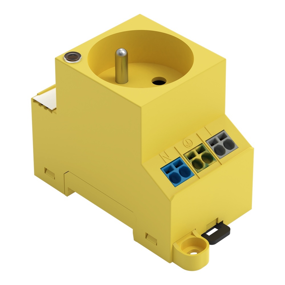 Wago Schaltschrank Steckdose 709-572