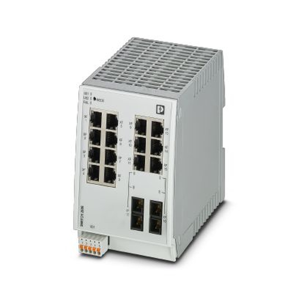 Phoenix Contact Industrial Ethernet Switch 2702905 Typ FL SWITCH 2214-2FX