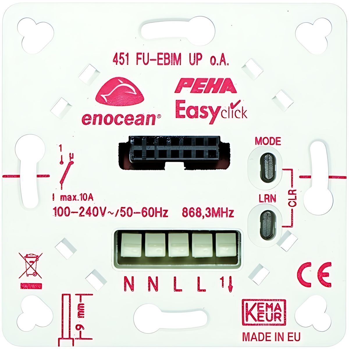 Peha Empfänger 00366656 Typ D 451 FU-EBIM UP O.A. Peha Empfänger 00366656 Typ D 451 FU-EBIM UP O.A.
