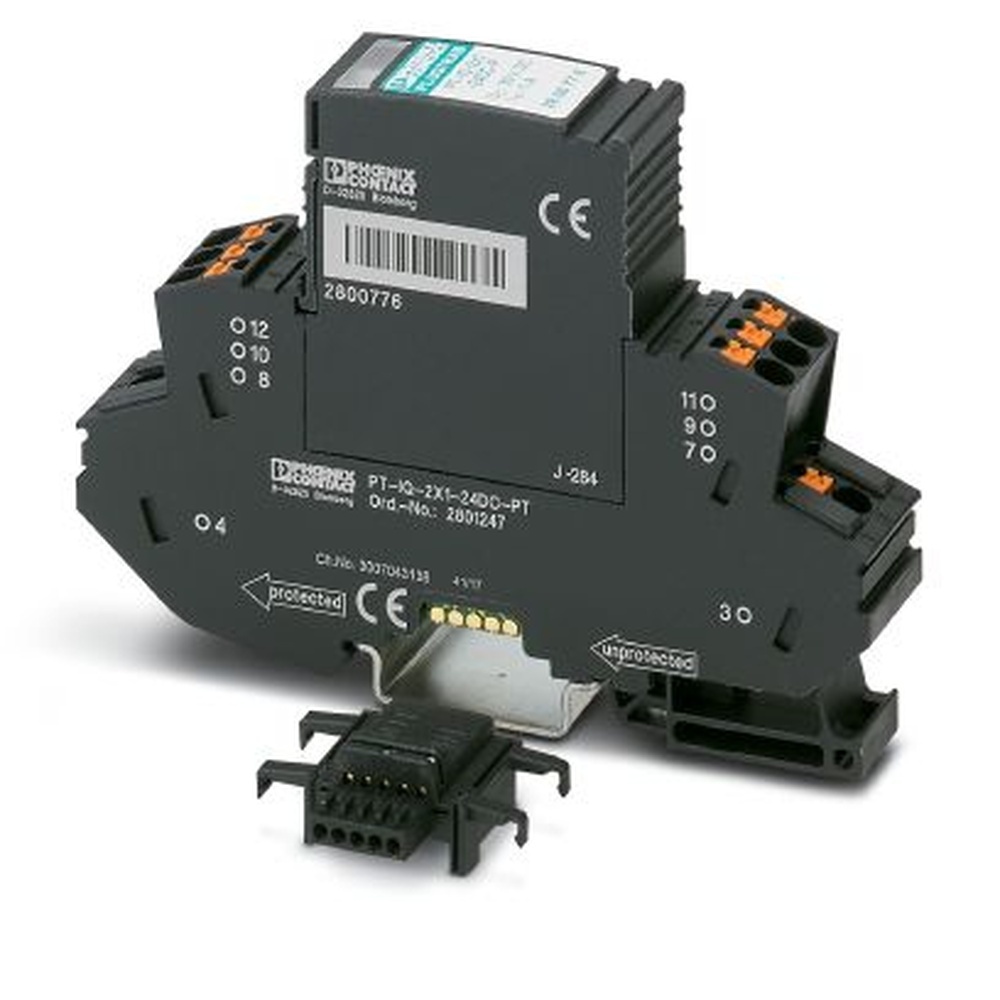 Phoenix Contact Überspannungsschutzgerät 2801247 Typ PT-IQ-2X1-24DC-PT