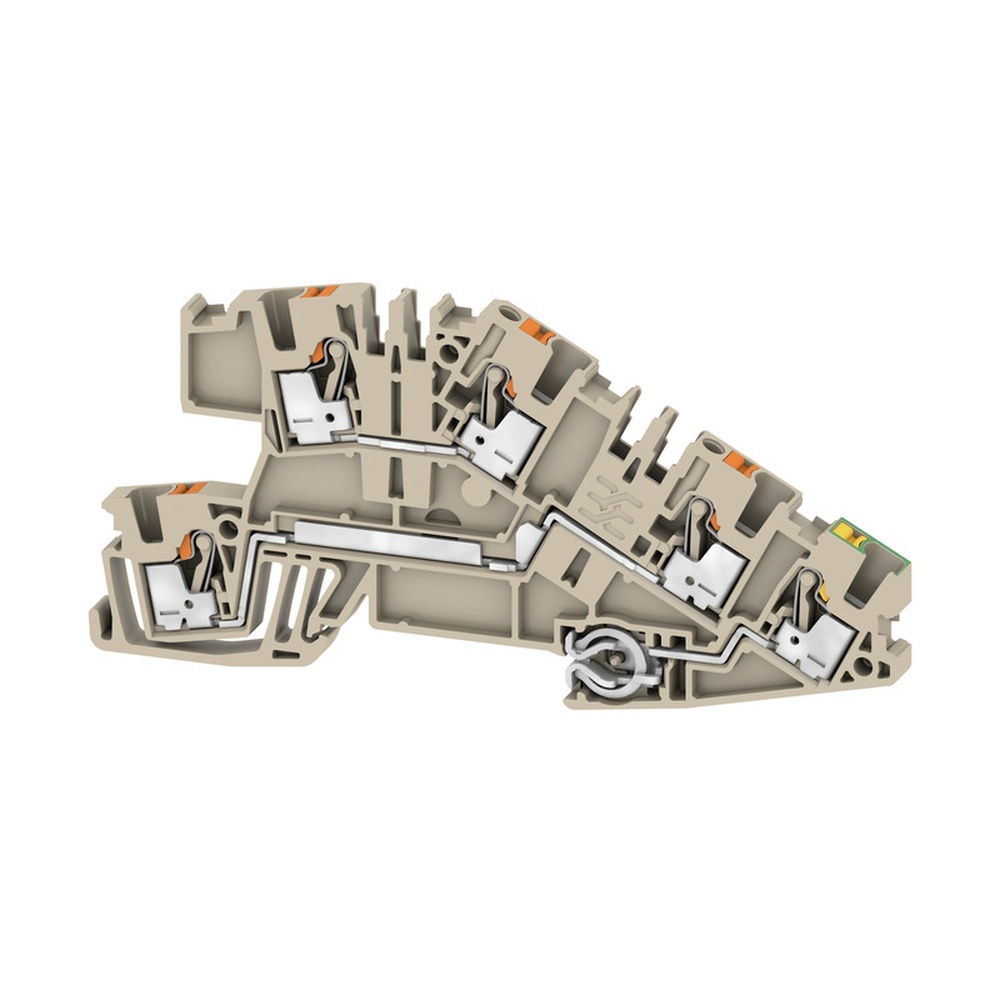 Weidmüller Installations Etagenklemme 2668930000 Typ AITB 2.5 BB L-L-PE