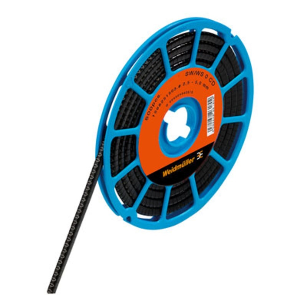 Weidmüller Kabelmarkierungssystem 1568251694 Typ CLI C 1-3 SW NE CD