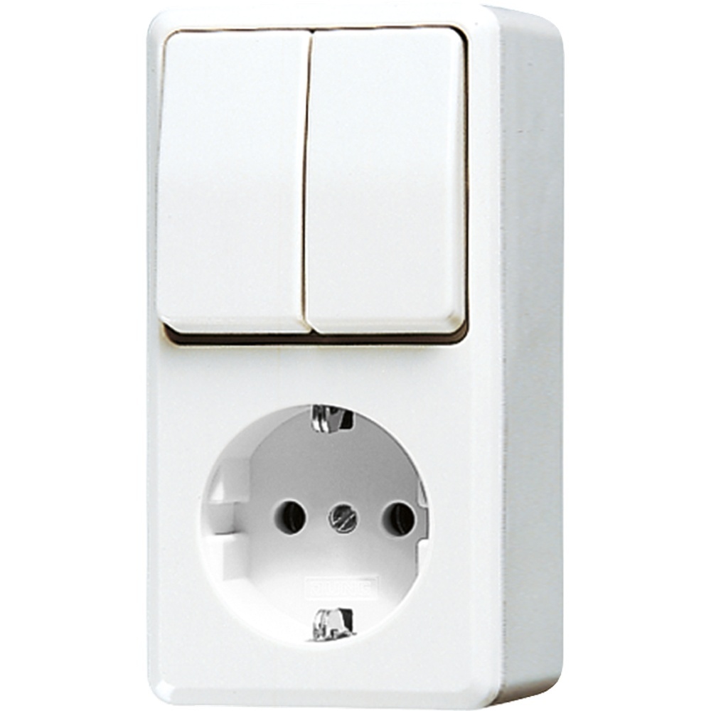 Jung SCHUKO Steckdose 16 A 250 V 675AWW Jung SCHUKO Steckdose 16 A 250 V 675AWW