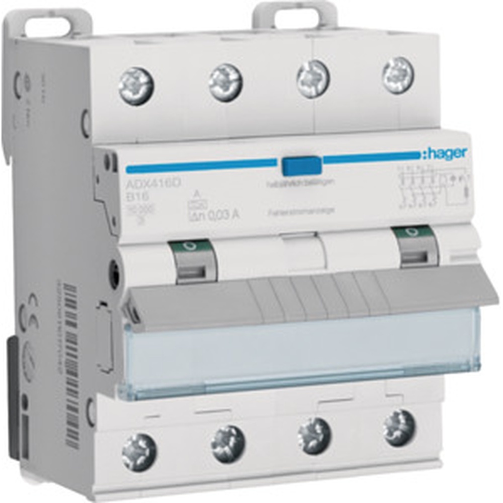 Hager Fehlerstrom Leitungsschutzschalter ADX416D