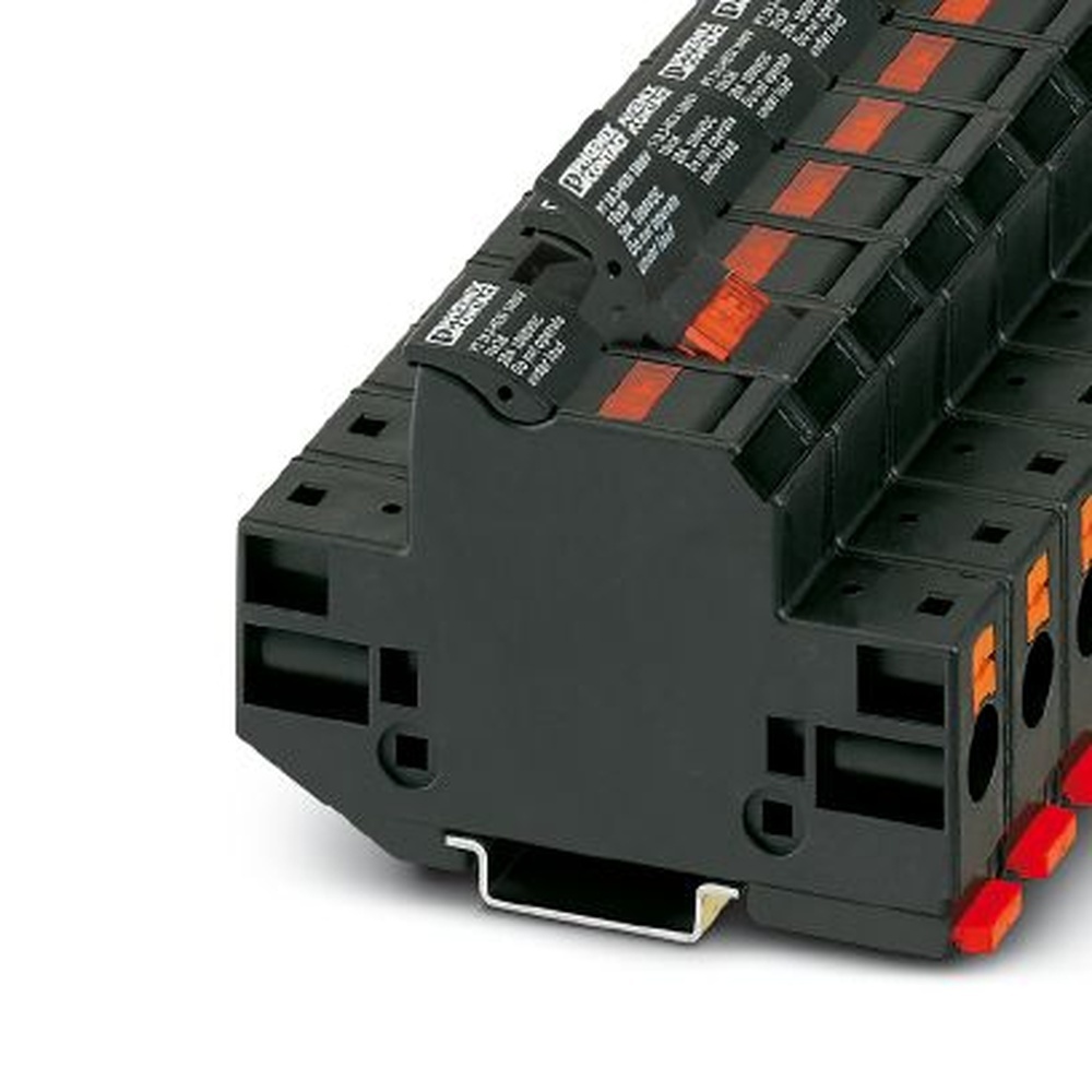 Phoenix Contact Sicherungsreihenklemme 3062143 Typ PT 10,3-HESILED 1000V
