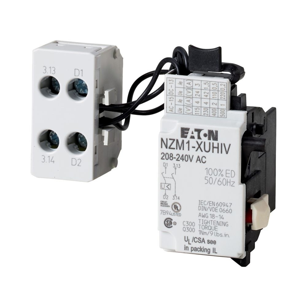 Eaton Unterspannungsauslöser 171800 Typ NZM1-XUHIV18DC