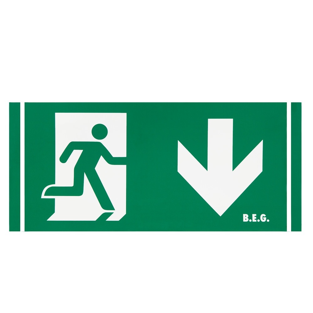 B.E.G. Brück Piktogramm 5372 Typ Piktogramm 2DN14 Pfeil nach unten B.E.G. Brück Piktogramm 5372 Typ Piktogramm 2DN14 Pfeil nach unten