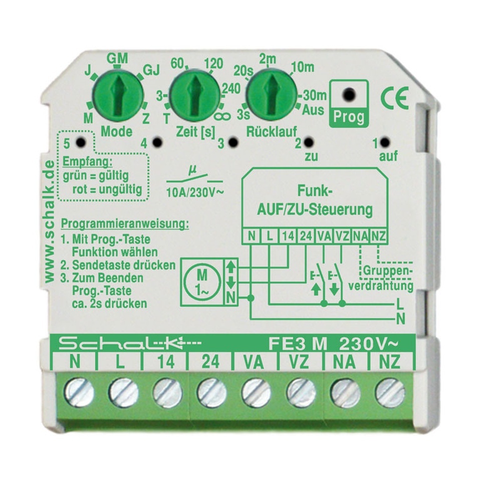 Schalk Funk Steuerung FE3M09 Typ FE3 M (230V AC)