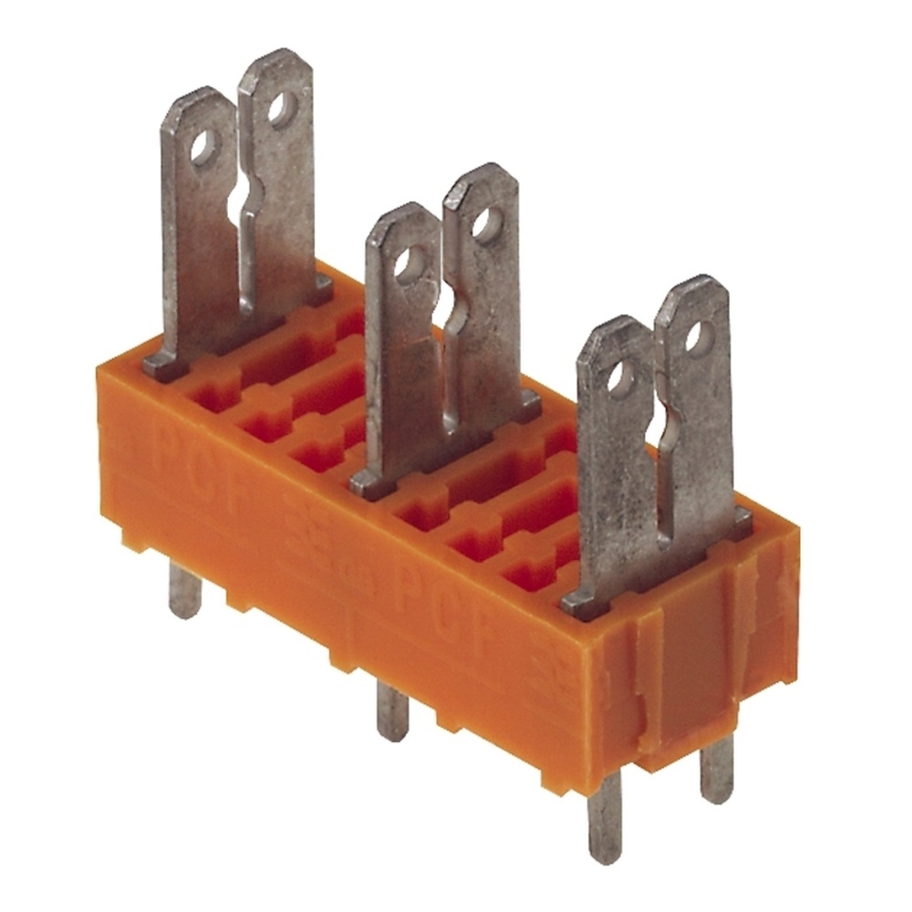 Weidmüller Leiterplattenklemme 9500760000 Typ PCF 10.00/03/180 3.5SN OR BX