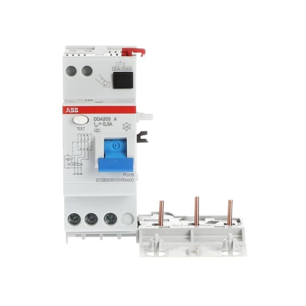 ABB Fehlerstromschutzblock 2CSB203101R3400 Typ DDA203A-40/0,3