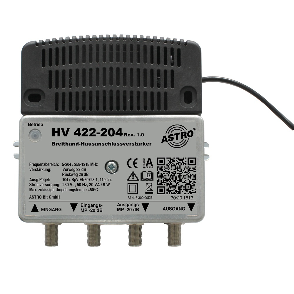 Astro Bit Breitbandverstärker 00217438 Typ HV 422-204