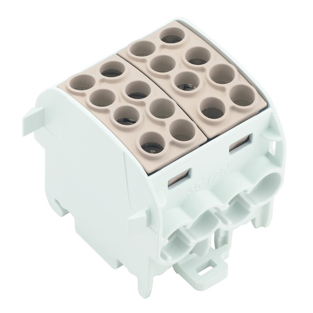 Weidmüller Potentialverteilerklemme 1561720000 Typ WPD 202 4X35/4X25 BN Weidmüller Potentialverteilerklemme 1561720000 Typ WPD 202 4X35/4X25 BN