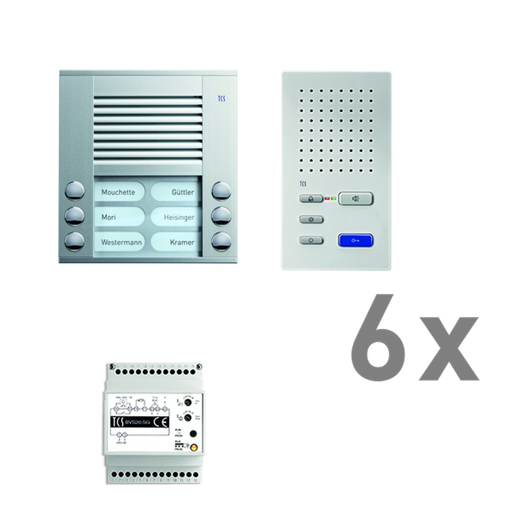 TCS Sprechanlage Vorkonfiguriertes Paket PAAF062/002 TCS Sprechanlage Vorkonfiguriertes Paket PAAF062/002