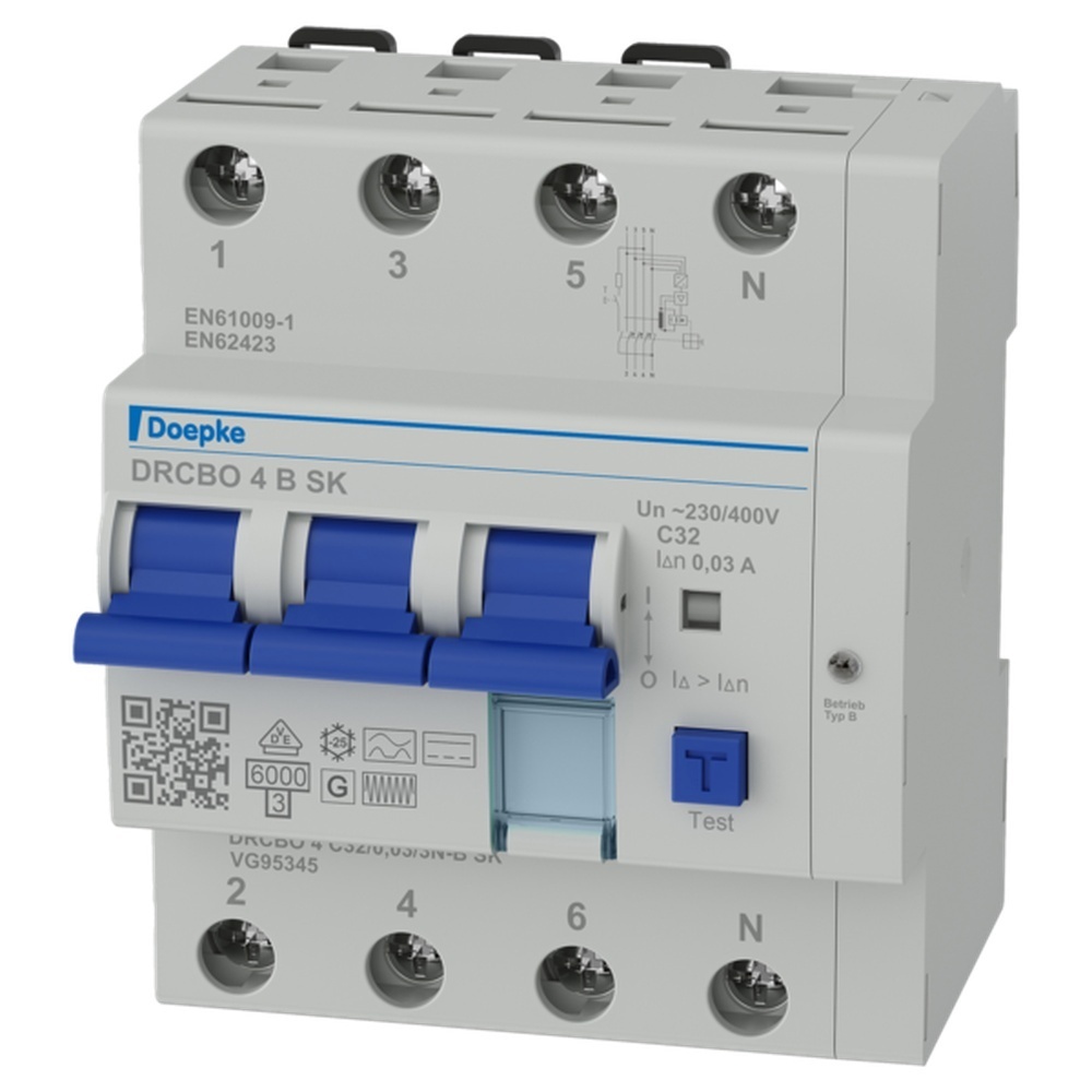 Doepke FI LS Kombination 09948127 Typ DRCBO 4 C32/0,03/3N-B SK
