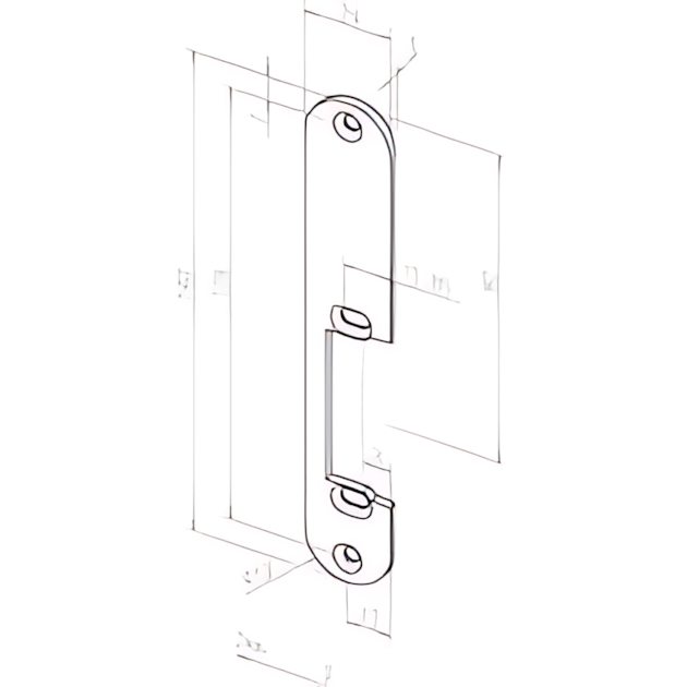 Assa Abloy Schließblech -------18402-05