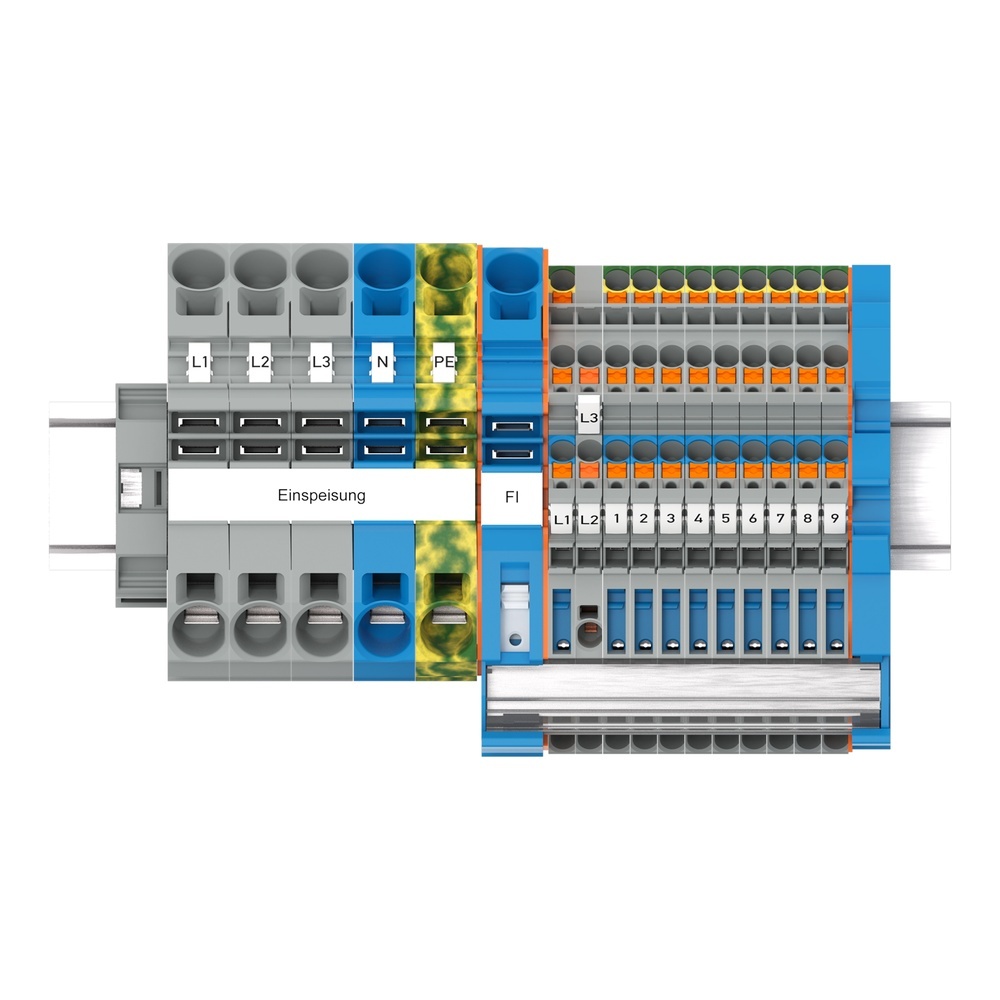 Wago TOPJOB®S Unterverteiler Set 821-106