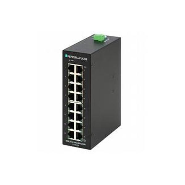 Pepperl+Fuchs Unmanaged Gigabit Ethernet Switch 70163309 Typ ICRL2-U-16RJ45-G-DIN