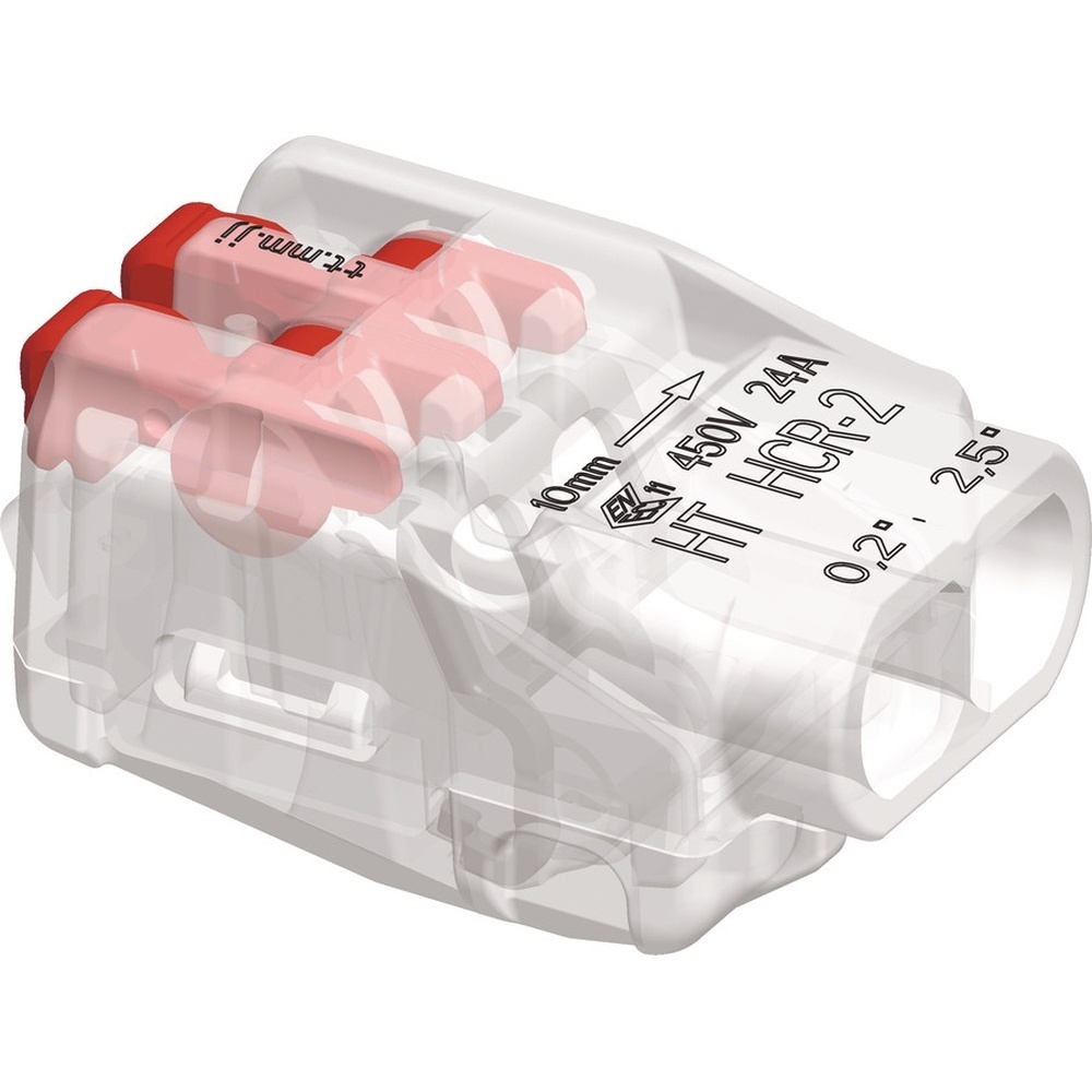Hellermann Tyton Verbindungsklemme 148-90043 Typ HCR-2-PC-CL (100)