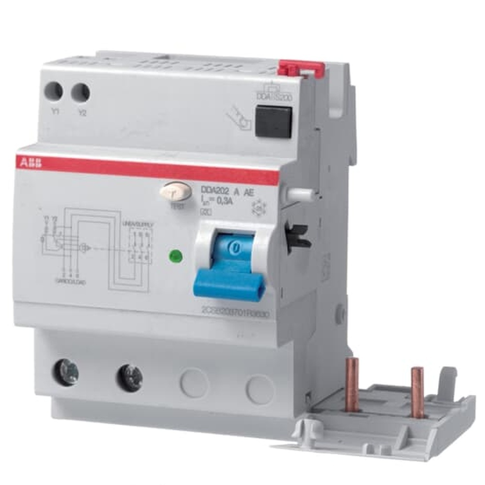 ABB Fehlerstromschutzblock 2CSB202701R4630 Typ DDA202A-63/0,5AE