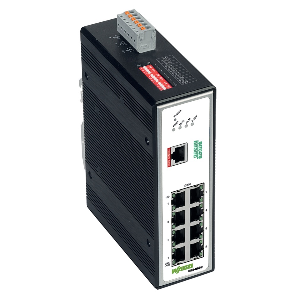 Wago Industrial Managed Switch 852-602
